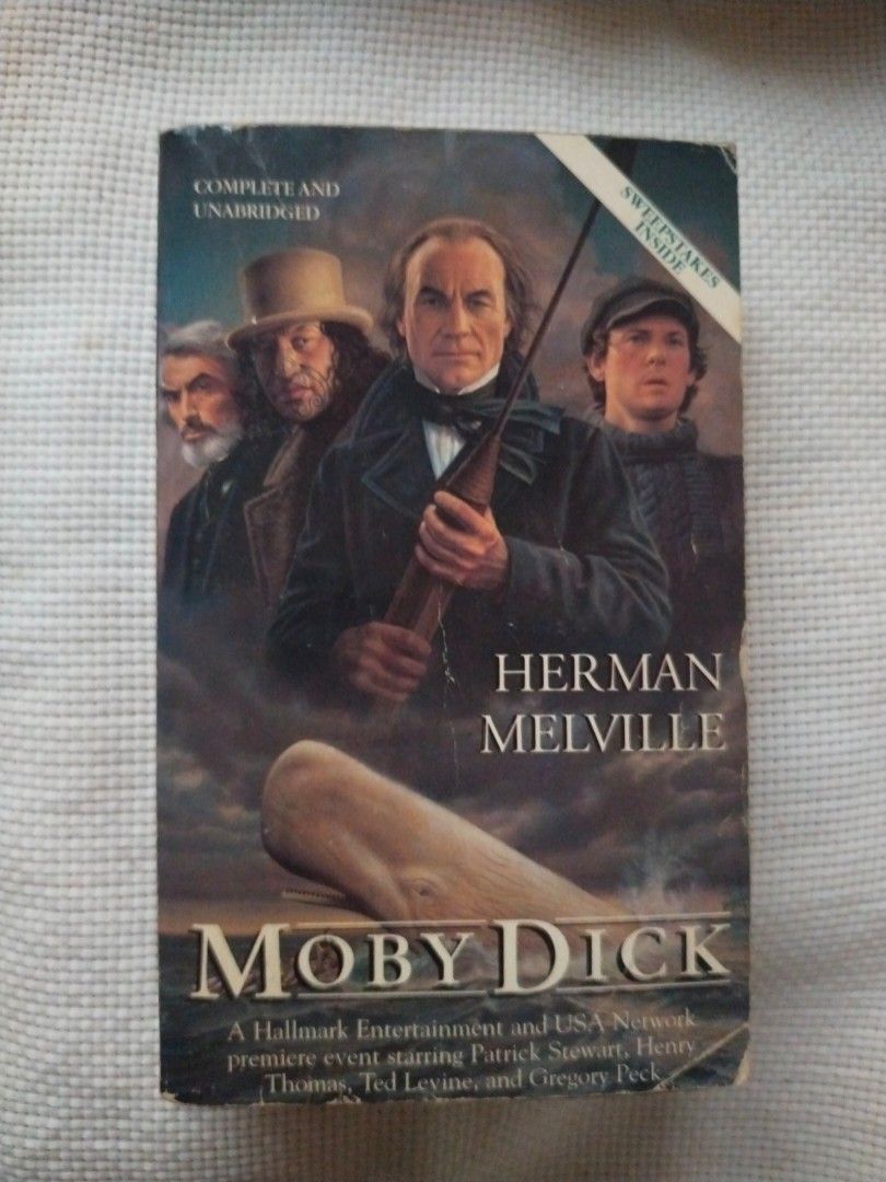 Moby Dick by Herman Melville(pocketbook) (Category: Storybooks) located in Marikina City. Submitted by eruthbb0206 (Listing ID 1384469316, Image 1). Description: bought from 2nd hand bookstore buyer pays for the shipping fee shipping fee within Metro Manila ranges from 40-60 pesos depending on the weight of the book or pouch used by the courier provincial rates depend on the courier's service availability payment through G-cash if you have any qu