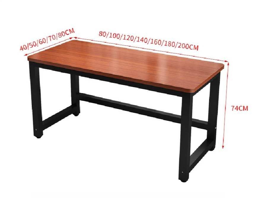 NEO - COMPUTER TABLE (Category: Tables & Sets) located in Manila. Submitted by grc14_furniture (Listing ID 1398221004, Image 3). Description: NEO - COMPUTER TABLE MATERIALS: ✅MDF LAMINATED ✅WOOD ✅METAL FRAME ✅COATED BLACK SIZE AVAILABLE: • 80CM(L) X 50CM(W) X 75CM(H) - 2,600 • 100CM(L) X 60CM(W) X 75CM(H) - 2,900 • 120CM(L) X 60CM(W) X 75CM(H) - 3,400 Color Available: - 80CM ,100Cm and 120CM Location: Lot 5 Sahara Rd. Planters Subd, Valenzuela Op