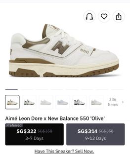 500+ New balance 550 olive For Sale Sneakers Carousell Singapore