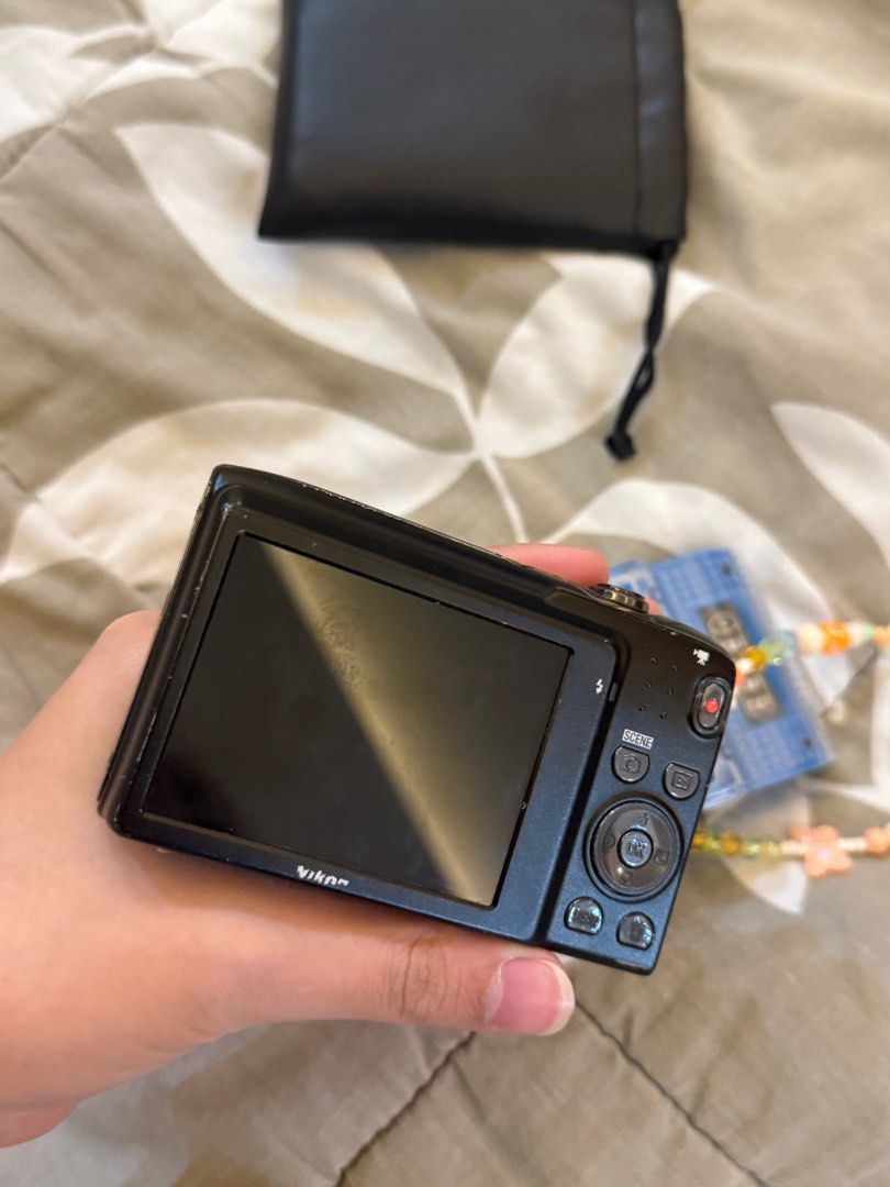 Nikon Coolpix S3100 (Category: Cameras) located in Manila. Submitted by deamrclno66967 (Listing ID 1398305329, Image 1). Description: - Nikon Coolpix Digital Camera - 14.0 Megapixel Sensor - 5x Zoom - Includes: Black Pouch and Battery Charger - Video Button not working ❌ - No battery included ❌ .