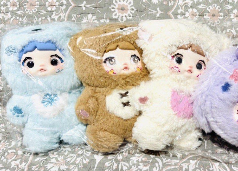 NOMMI Collections set of 3! (Category: Plushies & Soft Toys) located in Quezon City. Submitted by mjmic (Listing ID 1371604600, Image 1). Description: ALL ORIGINAL NOMMI stuffed plush pendants. ALMOST LIKE brand new! Stored well . set of 3 NOMMI only!!!💕🫶🏻.