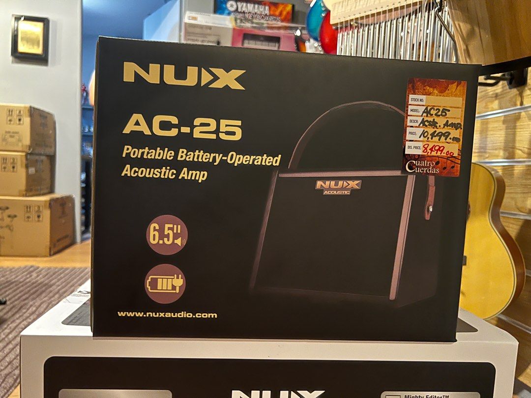 NUX -AC-25 (Acoustic Amp) (Category: Musical Instruments) located in Quezon City. Submitted by monique_aguilar (Listing ID 1398346775, Image 1). Description: .