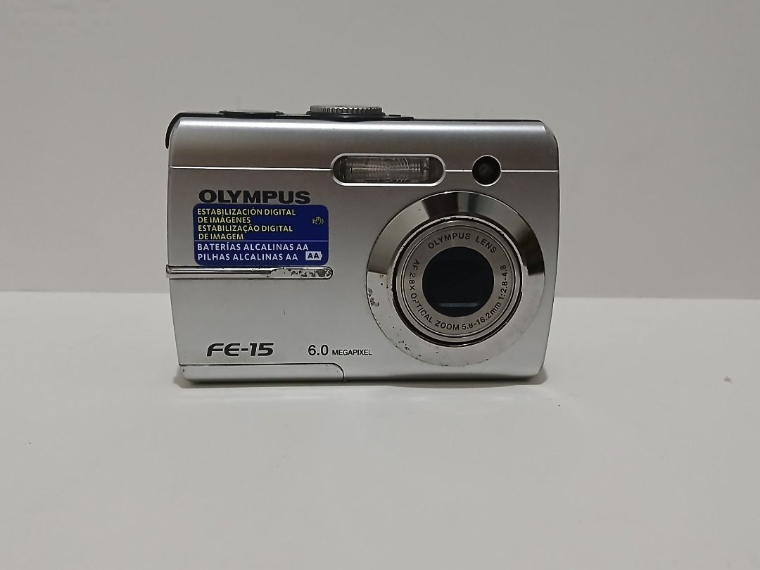 Olympus FE-15 Digital Camera (defective) (Category: Cameras) located in Caloocan City. Submitted by ishfilmss1201 (Listing ID 1398258843, Image 1). Description: - Olympus FE-15 Digital Camera - 6.0 Megapixel Resolution - Built-in Flash - Zoom Lens - Silver Finish - LCD Screen - Power Button - Menu Button - USB Port 🚚 Mode of delivery: J&T / Lalamove 🏦 Mode of payment: Gcash 📍 Location: Bagong Silang, Caloocan City See my profile for more camer