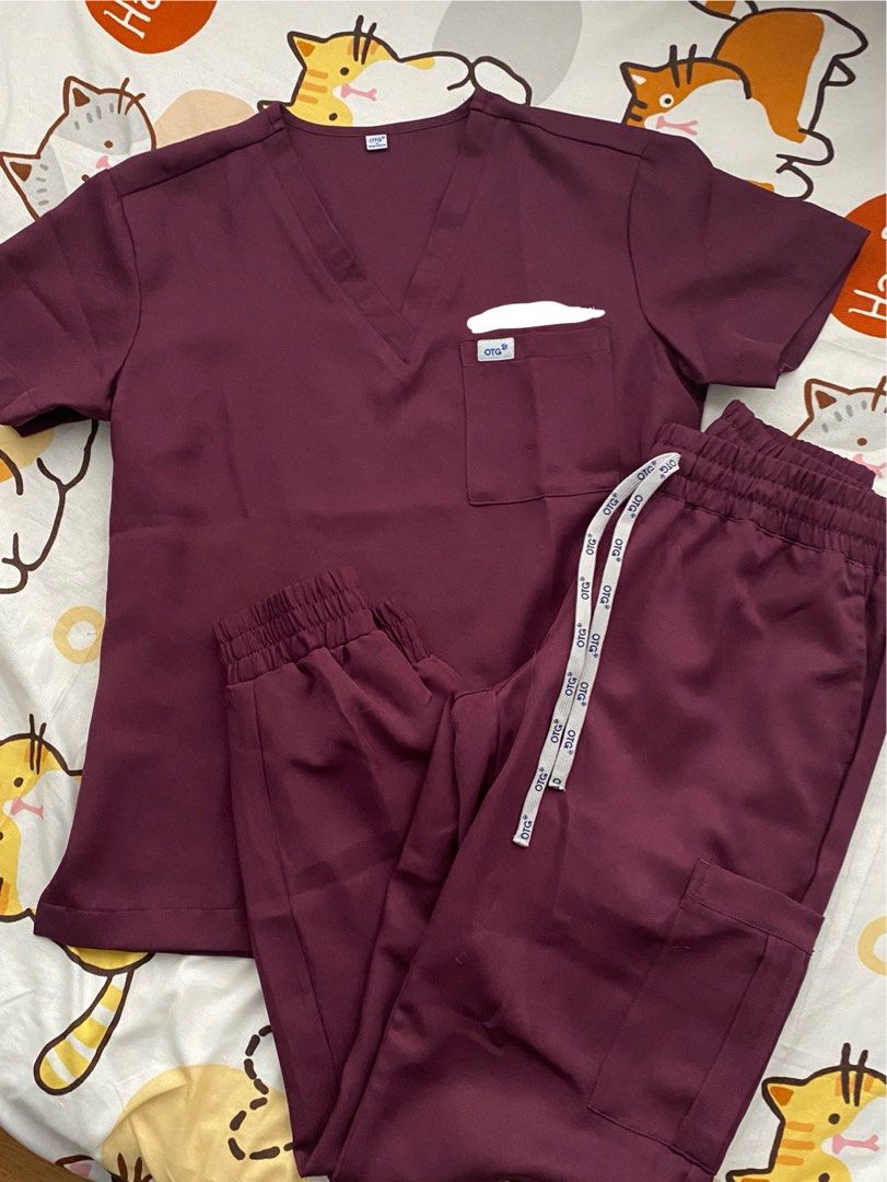 OTG SCRUBS (Category: Activewear) located in Quezon City. Submitted by dan.bam (Listing ID 1398177422, Image 1). Description: OTG SCRUBS - twill fabric Used once only!! Bought this for 1.7k Rfs: color doesn’t suit me & i have too many scrubs already Has embroidery! Otg staff said they remove embroidery names for only 100 php LOCATION: QC can do same day delivery via lalamove & regular shipping through j&t .