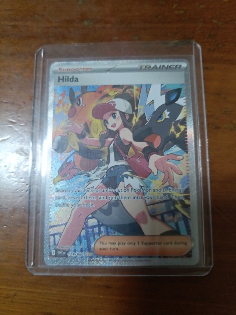 Pokemon TCG Hilda Trainer Card, Hobbies & Toys, Toys & Games on Carousell
