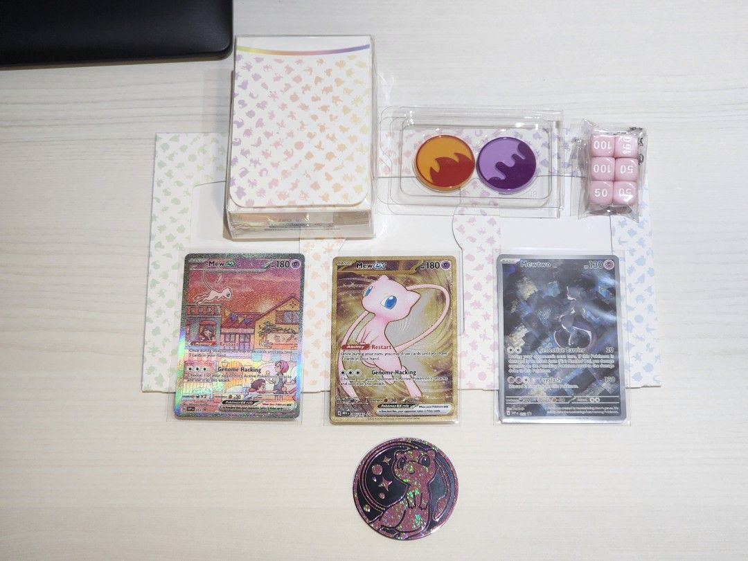 ポケモン151 UPCプロモセットMew Mew two Pokemon MewTwo UPC 151