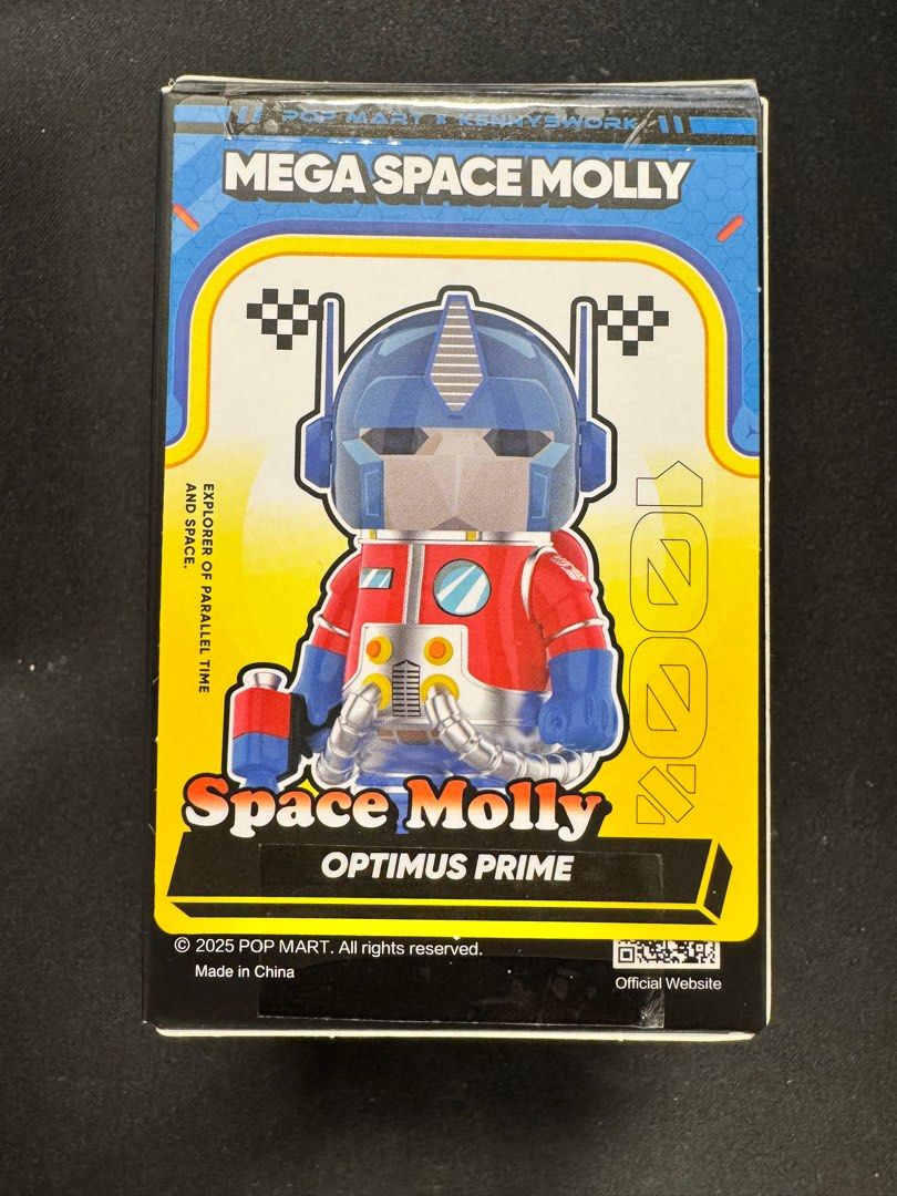 POP MART Mega Space Molly Optimus Prime Figure, Hobbies & Toys, Toys ...
