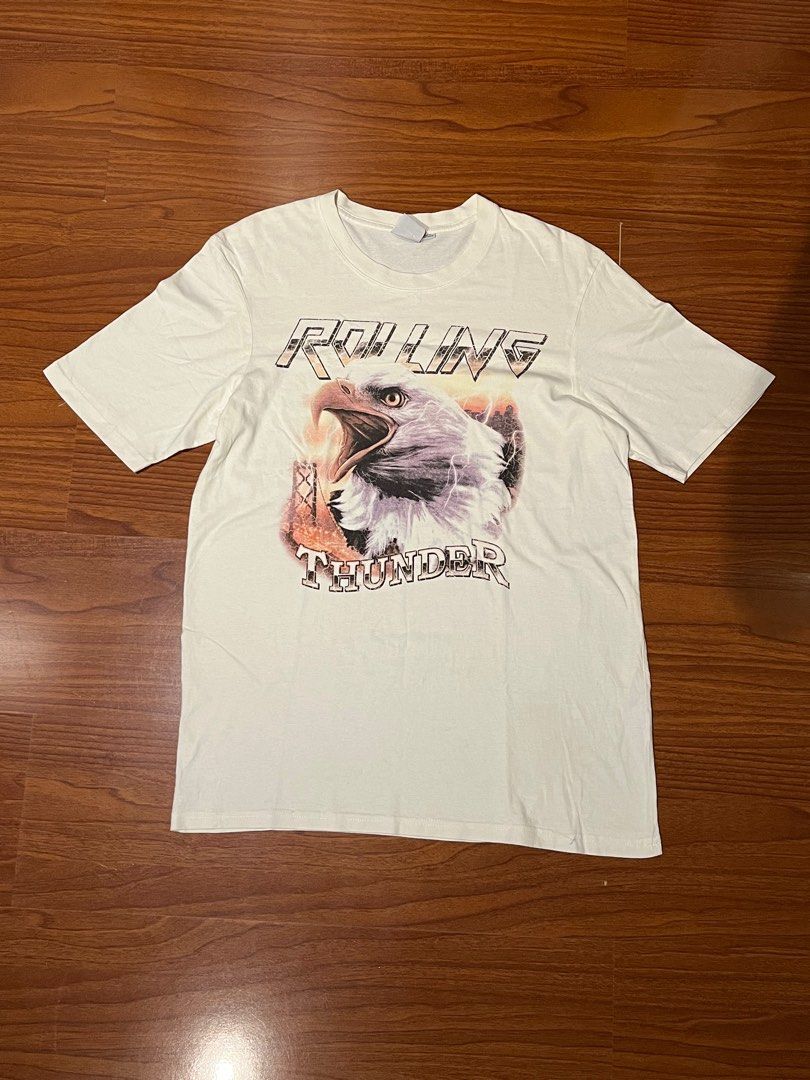Rolling Thunder Tee (Category: Tshirts & Polo Shirts ) located in Paranaque City. Submitted by fonzgup (Listing ID 1398199268, Image 1). Description: L28.5 W 19.5.