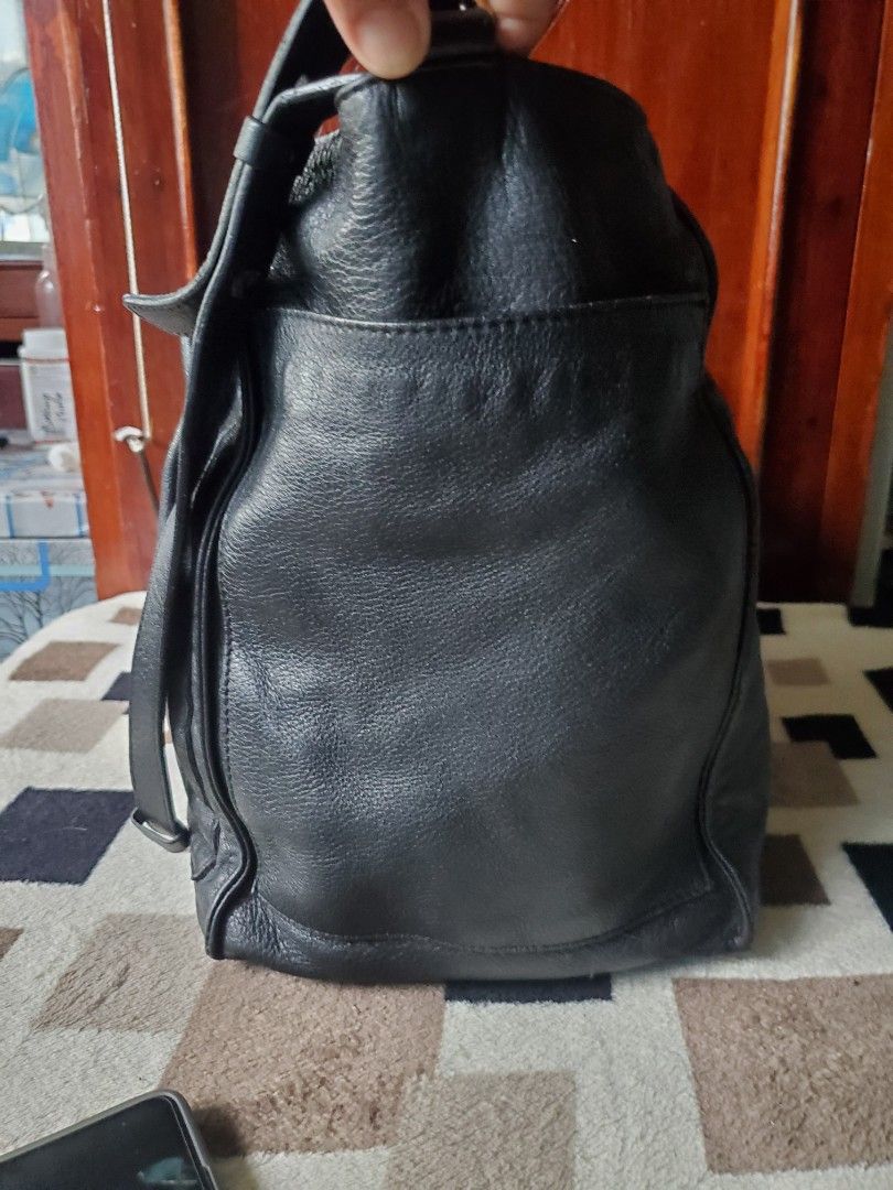 See by Chloé Black Leather two way bag (Category: Luxury Bags & Wallets) located in Manila. Submitted by smicolen (Listing ID 1398210932, Image 2). Description: - See by Chloé black leather handbag - Dual top handles - Detachable shoulder strap - Gold-tone hardware with brand logo - Zipper closure - Signs of wear on handles and hardware - 'SBC' marked zipper pull - pure leather DIMENSIONS: L - 11 W- 11 1/2 Bottom- 7 1/2 sides- 7 .