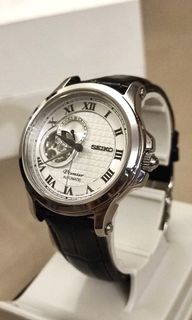 Seiko 精工 藍寶石錶錶 鏤空機芯 日本製造 Premier Sapphire Crystal SSA021J2 OPEN HEART Presage MADE IN JAPAN 4R39-00A0 精工錶 4R38 4r35 4r36 停產 Automatic Mechanical Dress Watch 自動機械錶 LiG 自动机械表 可手上練 白面 zen garden 6r 9s64206382958849110