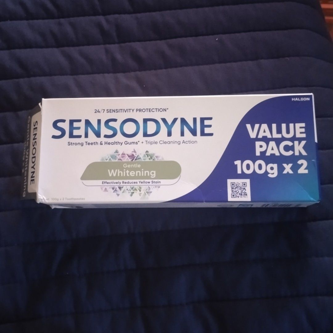 SENSODYNE Gentle Whitening Toothpaste, Beauty & Personal Care, Oral ...