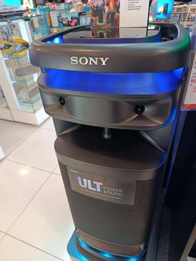 SONY ULTIMATE SPEAKER (Category: Soundbars, Speakers & Amplifiers) located in Quezon City. Submitted by maryann.dimalanta (Listing ID 1398315522, Image 1). Description: SONY AUDIO SPEAKER SRS-ULT900AC ULT Srp 39,999 Cash 33,600 SRS-ULT900 Srp 51,199 Cash 44,700 SRS-ULT1000 Srp 57,999 Cash 47,000 SRS-XV800 Srp 36,999 Cash 28,000 SRS-XV500 Srp 19,999 Cash 17,400 MHC-V73D Srp 31,999 Cash 26,200 SRS-XP500 Srp 16,599 Cash 13,900 Brand new and sealed w