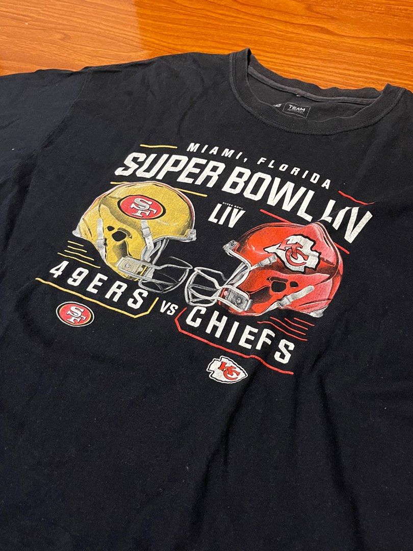 Superbowl (49ers vs Chiefs) Tee (Category: Tshirts & Polo Shirts ) located in Paranaque City. Submitted by fonzgup (Listing ID 1398198998, Image 2). Description: L 29 W 22.5.