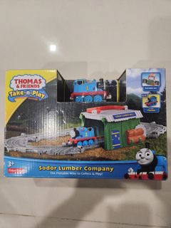 Thomas Friends Take-N-Play Sodor Steamworks Repair Shed, Hobbies