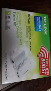 TP-Link Tl WPA4220kit 300Mbps AV500 WiFi Powerline Extender64184248954241110