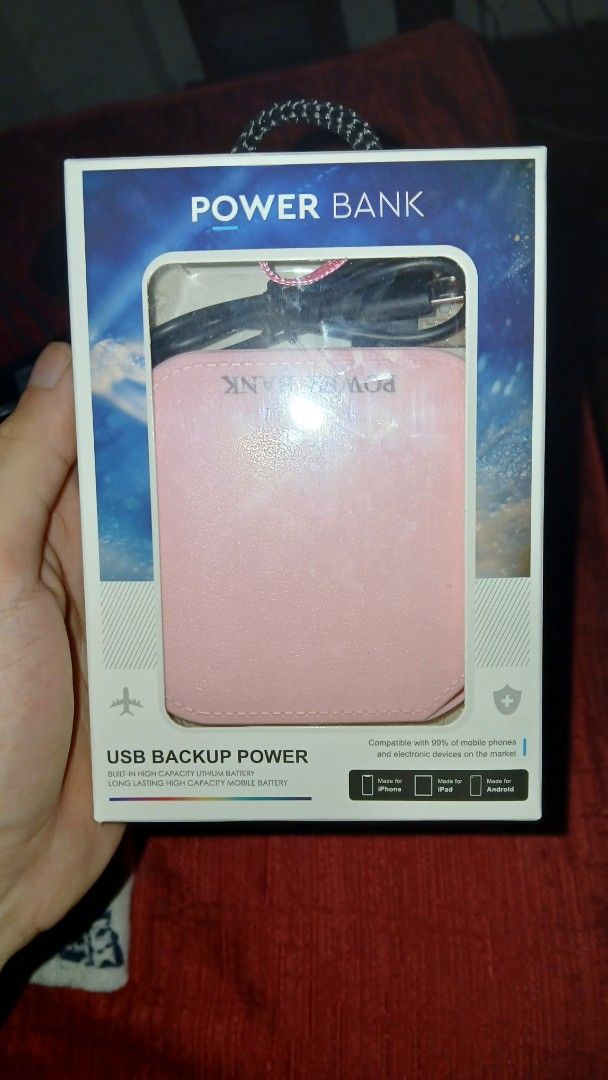 USB Power Bank (Category: Chargers) located in Quezon City. Submitted by silverfire_64ac42 (Listing ID 1398317047, Image 1). Description: All things came from the original box including USB Charger Micro USB for charging The Unit itself Bonus Lace RFS: no longer need it.