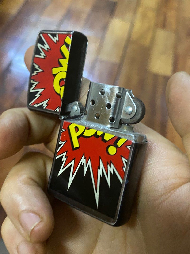VINTAGE 1995 ZIPPO Lighter Very Rare BARRETT SMYTHE COMIC SERIES Midnight Chrome - PRELOVED / Working / Selling As Is (Category: Vintage Collectibles) located in Manila. Submitted by madmaxshop (Listing ID 1398216593, Image 3). Description: sale.