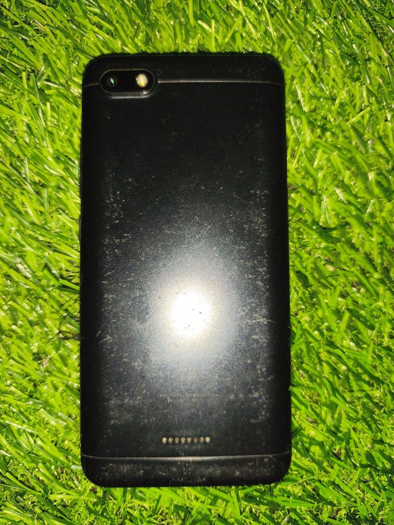 Xiaomi Redmi 6A (Category: Xiaomi) located in Calauan. Submitted by 1998_m.a. (Listing ID 1398167505, Image 2). Description: 😌Used, Good condition, minimal dents & scratches, nothing a phone case can't cover 😌 Backup Phone 🤳 Kids Phone 📱 OS Android 8.1 (Oreo), planned upgrade to Android 10, MIUI 12 🔋 🔋 🔋 3000 MAH BATTERY Micro USB Charger 📸 Main Camera Single 13 MP, f/2.2, PDAF Features LED flash, HDR, panorama Video 1080p@30fps Selfie Ca
