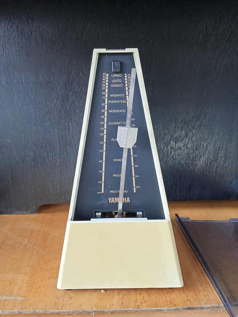 Yamaha Metronome in mint condition for Php850 (Category: Musical Instruments) located in Taytay. Submitted by houseofcut11763 (Listing ID 1398194842, Image 2). Description: Yamaha Metronome in mint condition for Php850.