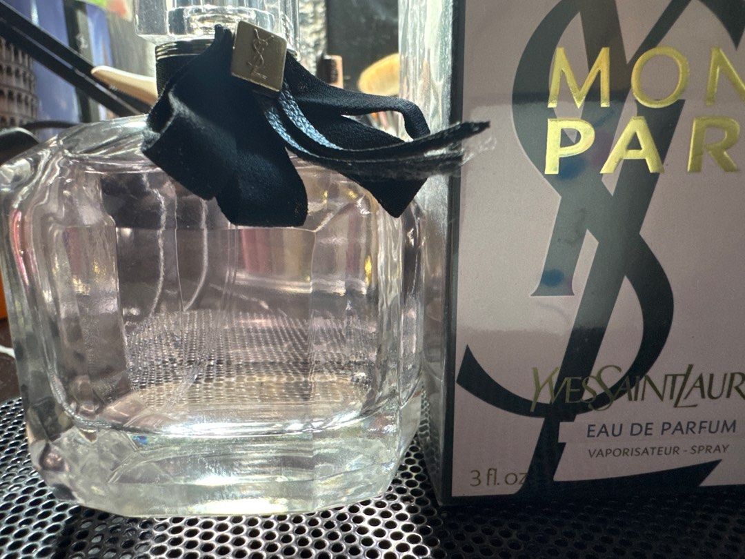 Yves Saint Laurent Mon Paris Perfume Tester (Category: Fragrance & Deodorants) located in Makati City. Submitted by decluttermakati (Listing ID 1398292669, Image 2). Description: - Yves Saint Laurent Mon Paris perfume Tester -RFS: Too many blind buys —Sprayed to test only -Mabango nagtatagal - For women. - Features a sweet and fruity fragrance. - Main accords: fruity, sweet, fresh, patchouli, white floral, citrus, woody, floral, and musky. - Idea