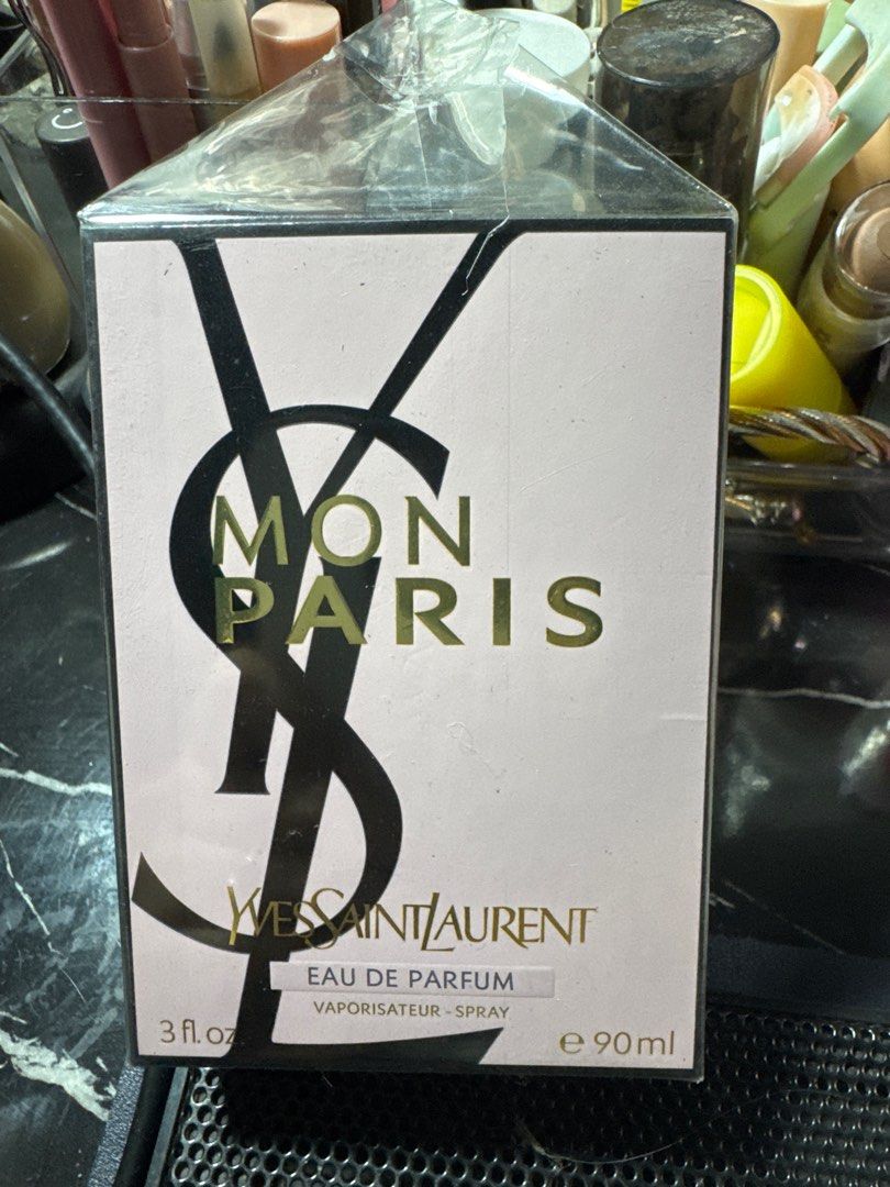 Yves Saint Laurent Mon Paris Perfume Tester (Category: Fragrance & Deodorants) located in Makati City. Submitted by decluttermakati (Listing ID 1398292669, Image 3). Description: - Yves Saint Laurent Mon Paris perfume Tester -RFS: Too many blind buys —Sprayed to test only -Mabango nagtatagal - For women. - Features a sweet and fruity fragrance. - Main accords: fruity, sweet, fresh, patchouli, white floral, citrus, woody, floral, and musky. - Idea