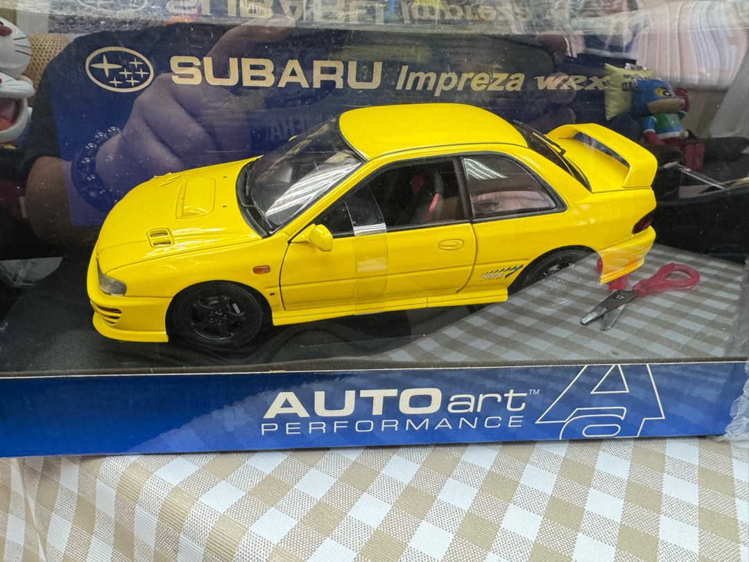 Subaru Impreza GC8 WRX STi – AutoArt 1/18 – Métal – Année 1998 – Miniature Collection