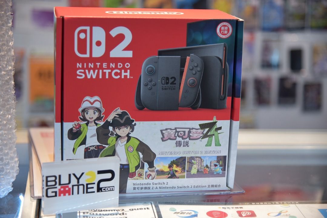 全新) 任天堂Switch 2 主機+ 寶可夢傳說Pokemon Legends: Z-A Switch 2