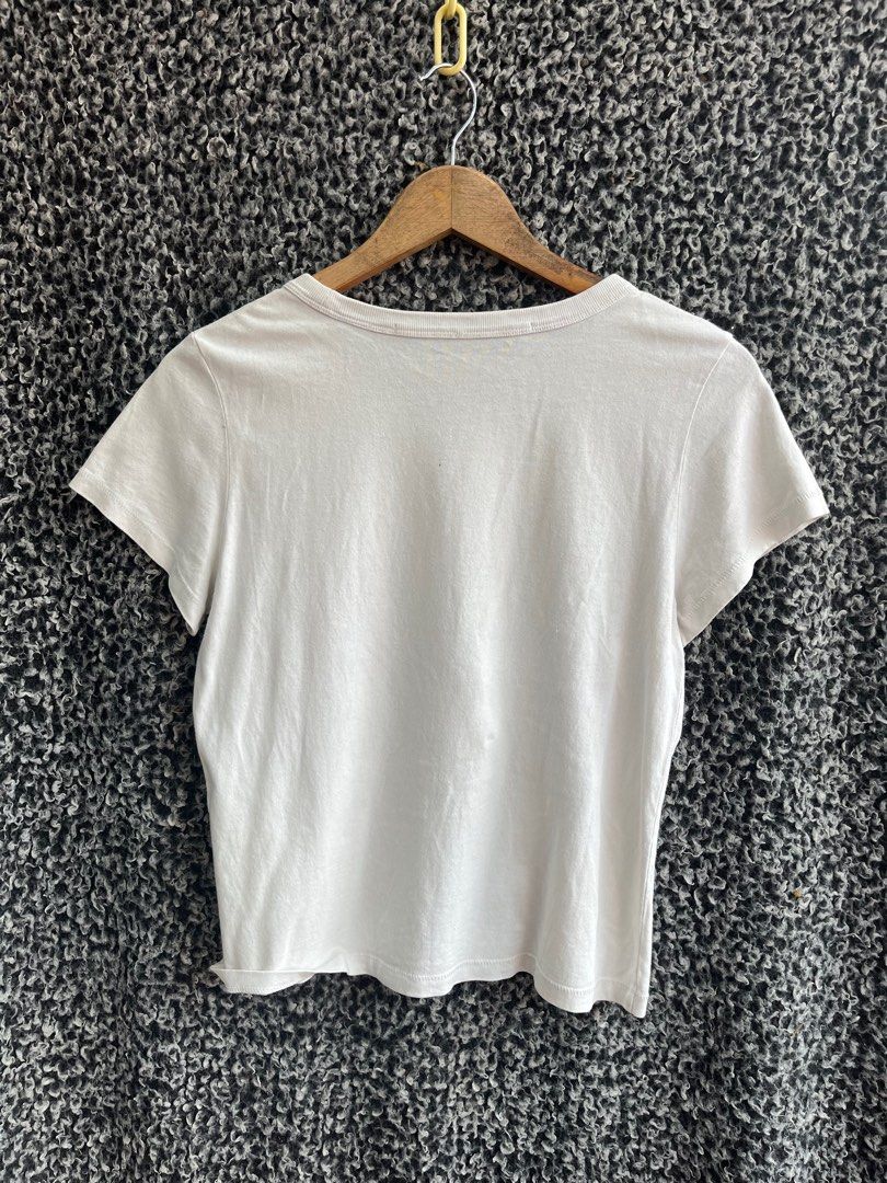 Alexander Wang Cropped Shirt | Size S (Category: Shirts) located in General Trias. Submitted by zrchustle.604 (Listing ID 1398440566, Image 3). Description: no issue.