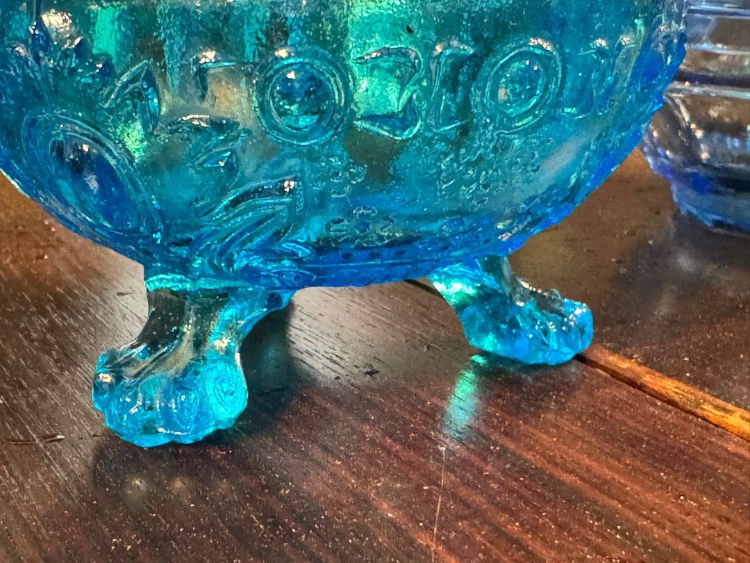 Antique Blue GlassWares (Category: Dinnerware & Cutlery) located in Manila. Submitted by sinaunang_gamit (Listing ID 1398464605, Image 3). Description: Antique Blue GlassWares some has cracks and chips selling as is. Location: 6th ave Caloocan Take all for 20k.