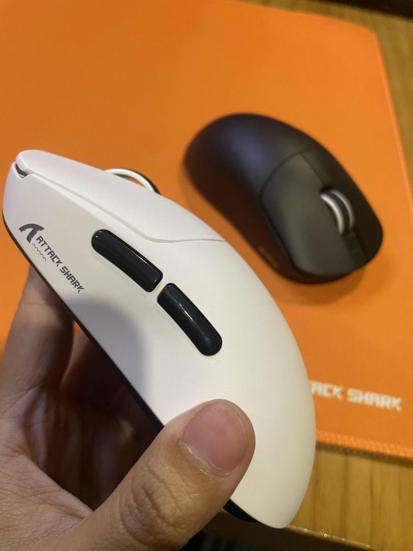 ATTACK SHARK X8 PLUS WIRELESS/ TRI-MODE GAMING MOUSE! (PAW3395PRO sensor) (Category: Mouse & Mousepads) located in Manila. Submitted by gigaware (Listing ID 1398366712, Image 3). Description: SUPPLIER HERE‼️ ATTACK SHARK X8 PLUS WIRELESS/ TRI-MODE GAMING MOUSE! (PAW3395PRO sensor) 💵Price: 1,899 RETAIL, more discount for BULK! Specs: Brand: Attack Shark Model: X8PLUS Sensor: PAW3395PRO MCU: BK522820 MCU Micro Switch: HUANO Micro Switch 100 Millio