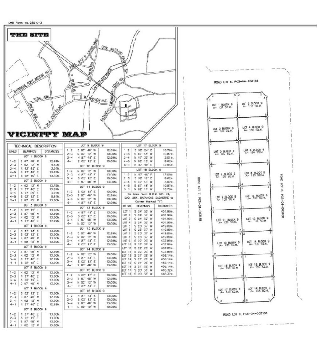 Batangas City Commercial Lots (Category: Lot) located in Paranaque City. Submitted by mysticfish.5a94f1 (Listing ID 1398466392, Image 1). Description: Prime Commercial Lots for Sale or Lease in Batangas City (Near SM City Batangas) - 18 individually titled lots totalling to 2,370 sqm - Ideal for Commercial / Medical oriented Development to Service the large residential community nearby (GC Berberabe Exec Village, Tierra Verde Subdivision, Danberv