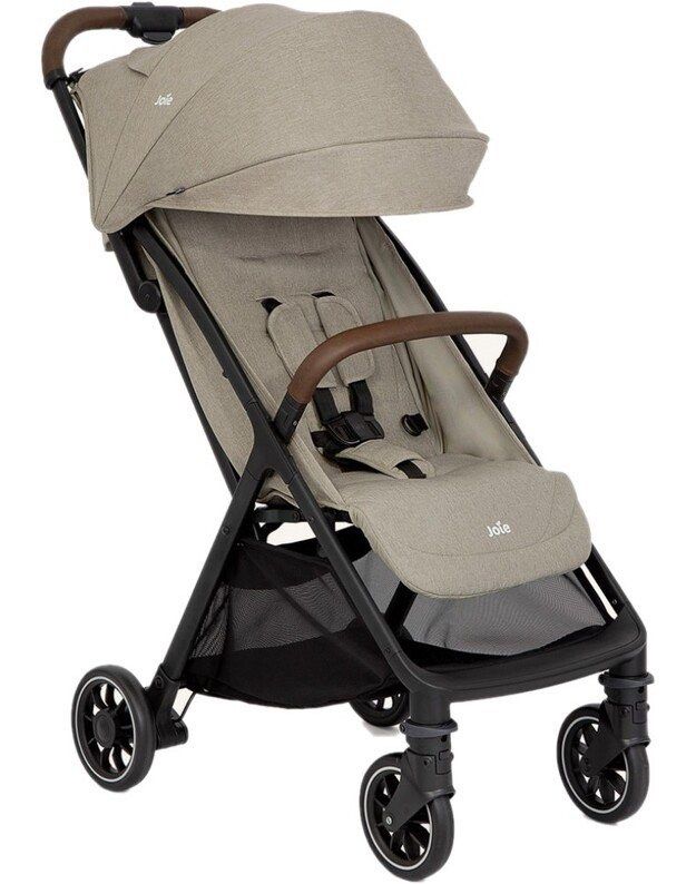 Like New Joie Pact Pro Stroller in Oak Aesthetic Coffee Beige Stroller (read the description below❗️) (Category: Strollers) located in Manila. Submitted by wanderandco (Listing ID 1398407314, Image 1). Description: Comes complete with car seat adaptor, travel bag, rain cover and manual. Travel friendly. No box, we don't keep it. Tested for walks and inside the mall only. Easy one hand fold and unfold, lightweight. Modes: Birth to ≤ 22 kg usage 3 