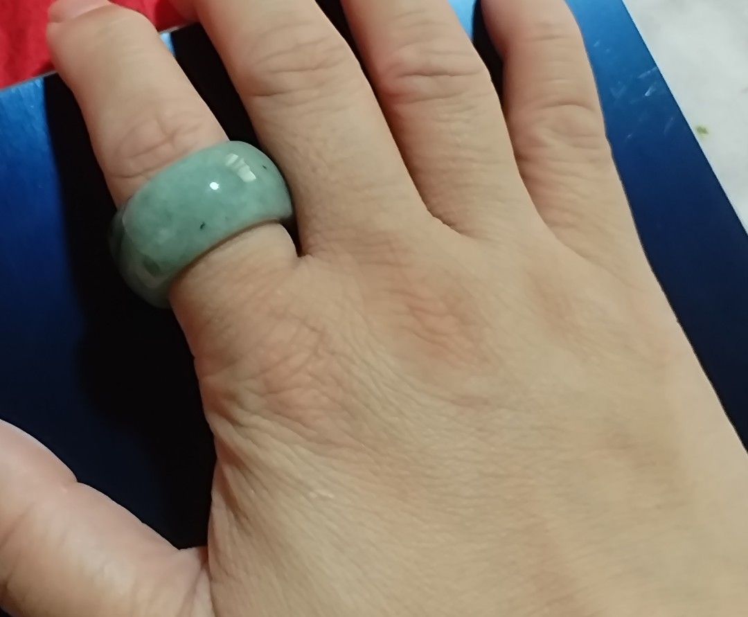 burma jadeite thick ring (Category: Rings) located in Quezon City. Submitted by themissingpiecesarehere (Listing ID 1391878537, Image 3). Description: Sizes available 4, sold5, 6, 8.5 and up. Authentic..
