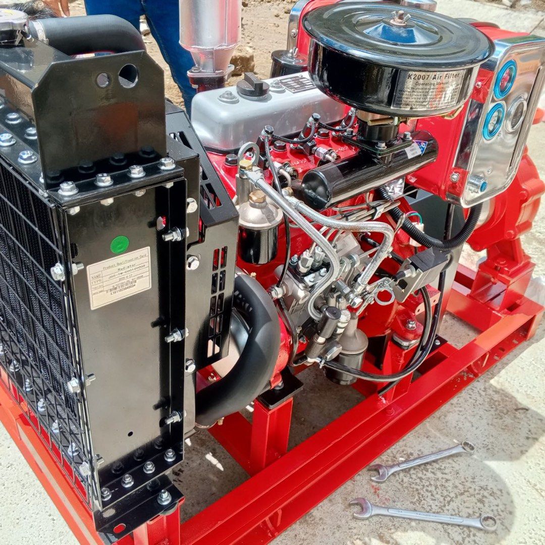 Diesel Engine Fire Pump (Category: Construction Tools & Equipment) located in Manila. Submitted by joeyroque09 (Listing ID 1398376914, Image 1). Description: Item: Diesel Fire Pump Specs: 25hp Price: 416,250 .
