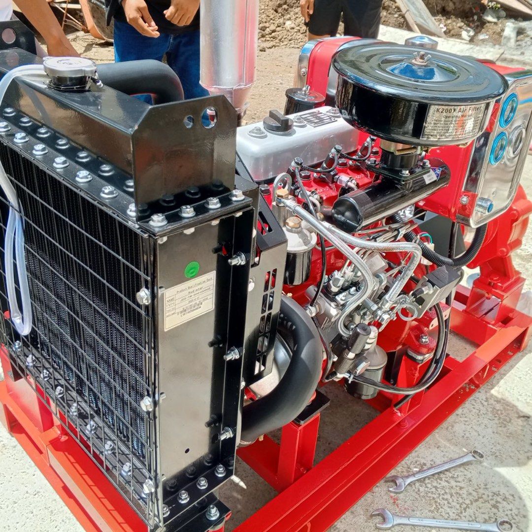 Diesel Engine Fire Pump (Category: Construction Tools & Equipment) located in Manila. Submitted by joeyroque09 (Listing ID 1398376914, Image 3). Description: Item: Diesel Fire Pump Specs: 25hp Price: 416,250 .