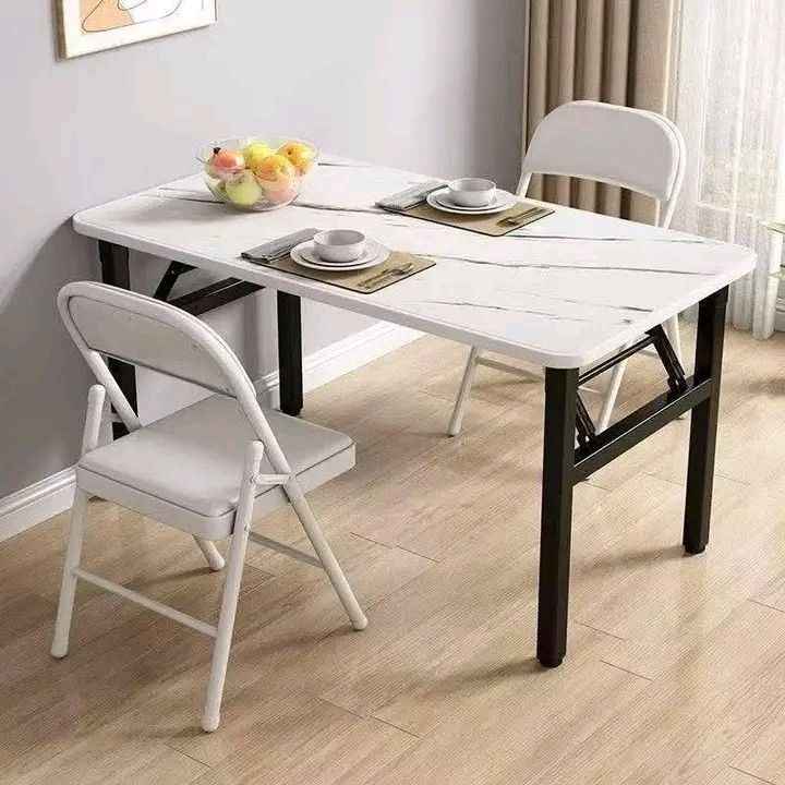 Folding table (Category: Tables & Sets) located in Manila. Submitted by minidivisoria (Listing ID 1398510162, Image 2). Description: folding table gaming table solid wood computer table Office study folding computer table 40x80 750 40x120 820 50x100 800 100x60 860 120x60 900 4colour only.