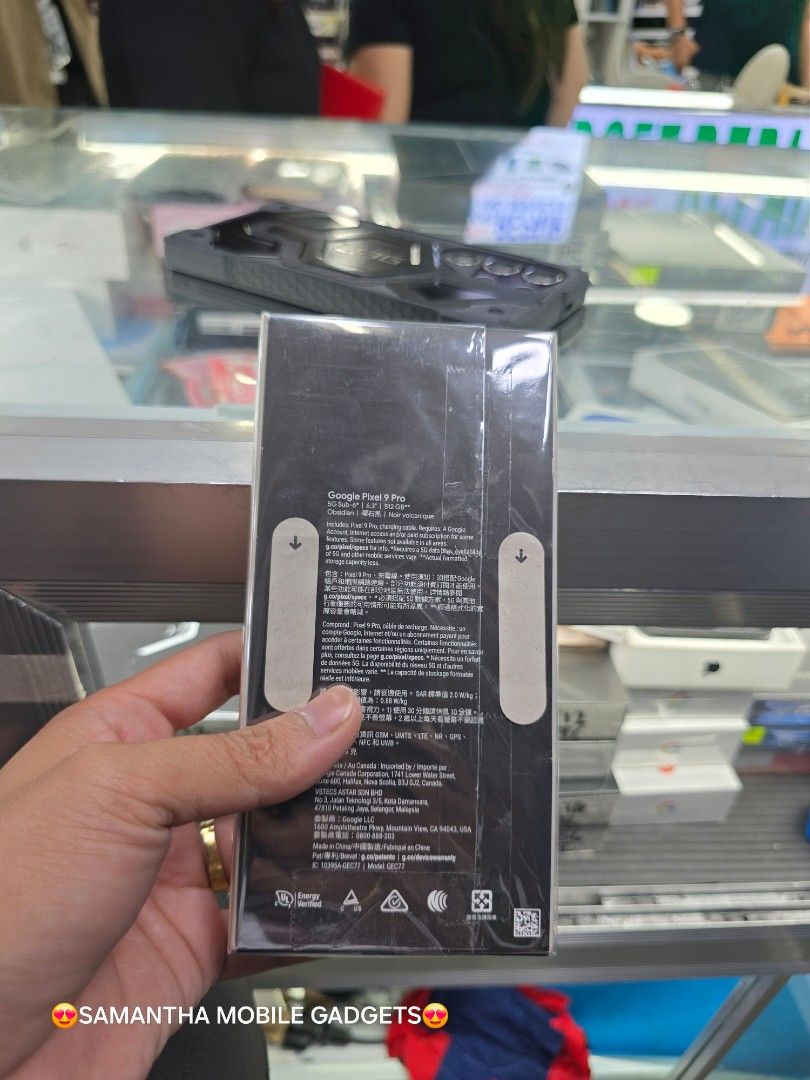 Google Pixel 9 Pro 512gb (Category: Google Pixel) located in Manila. Submitted by lenweltong05295 (Listing ID 1398447952, Image 3). Description: Google Pixel 9 Pro 512gb Brandnew Sealed Sealed with Warranty Onhand Stock.
