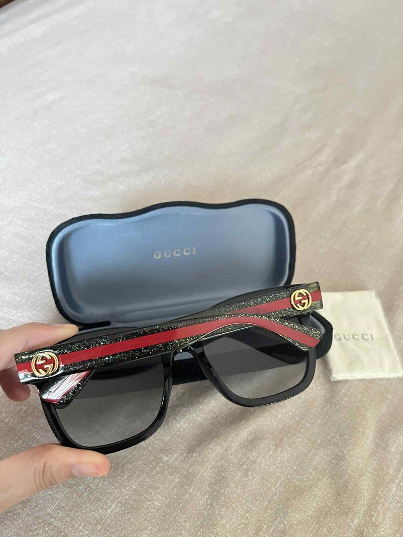 Gucci shades (Category: Sunglasses & Eyewear) located in Pasig City. Submitted by cjdlcmp (Listing ID 1398474156, Image 3). Description: Gucci shades in classic colors .