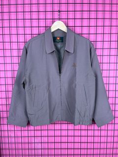 Nike x Stussy Reversible Jacket \"Black\"Ｌ Jacket Denim US N THEM, Fesyen Pria, Pakaian , Atasan di