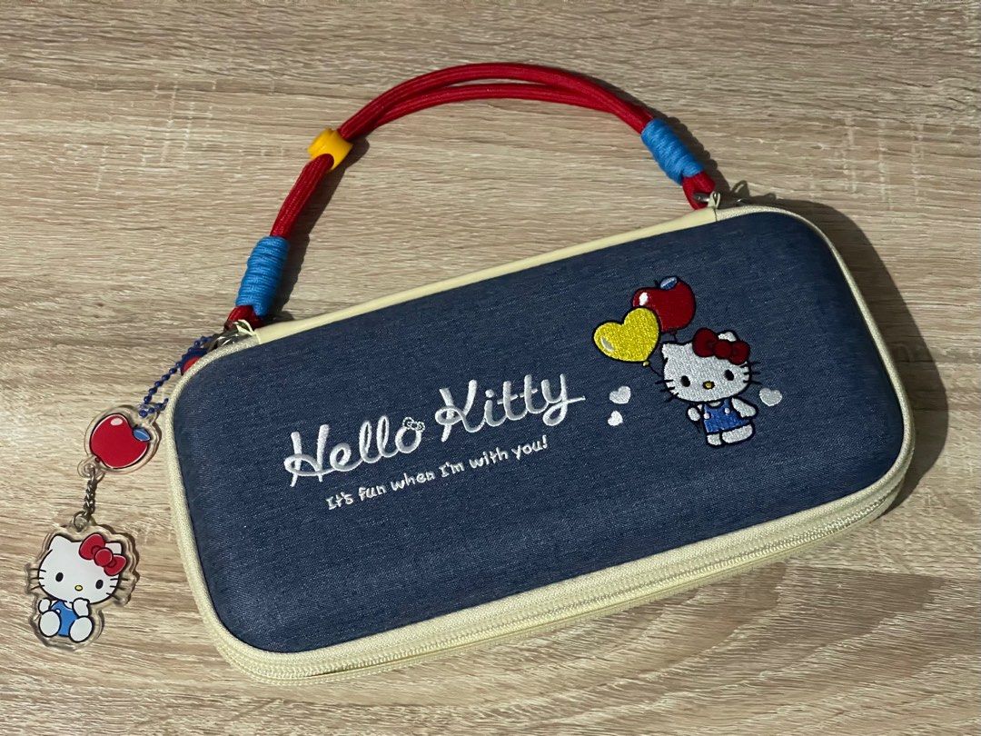 Hello Kitty Switch 1 Gift Box Geekshare (Category: Nintendo) located in Quezon City. Submitted by mariikari (Listing ID 1398457858, Image 3). Description: Package Includes: 1*Switch Carrying Case 2*Joy Con Cover Cases 2*Thumb Grip Caps 1*24 Slots Game Card Case 1*Screen Protector 1*Screen Wiping Cloth 1*Customized Sticker 1*Acrylic Pendant 1*Customized Playstand 1*Switch back Console Protective Case The gift box was purchased from geekshare’s web