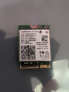 Intel AX211NGW 無線網卡 Wi-Fi 6E64198419422082110