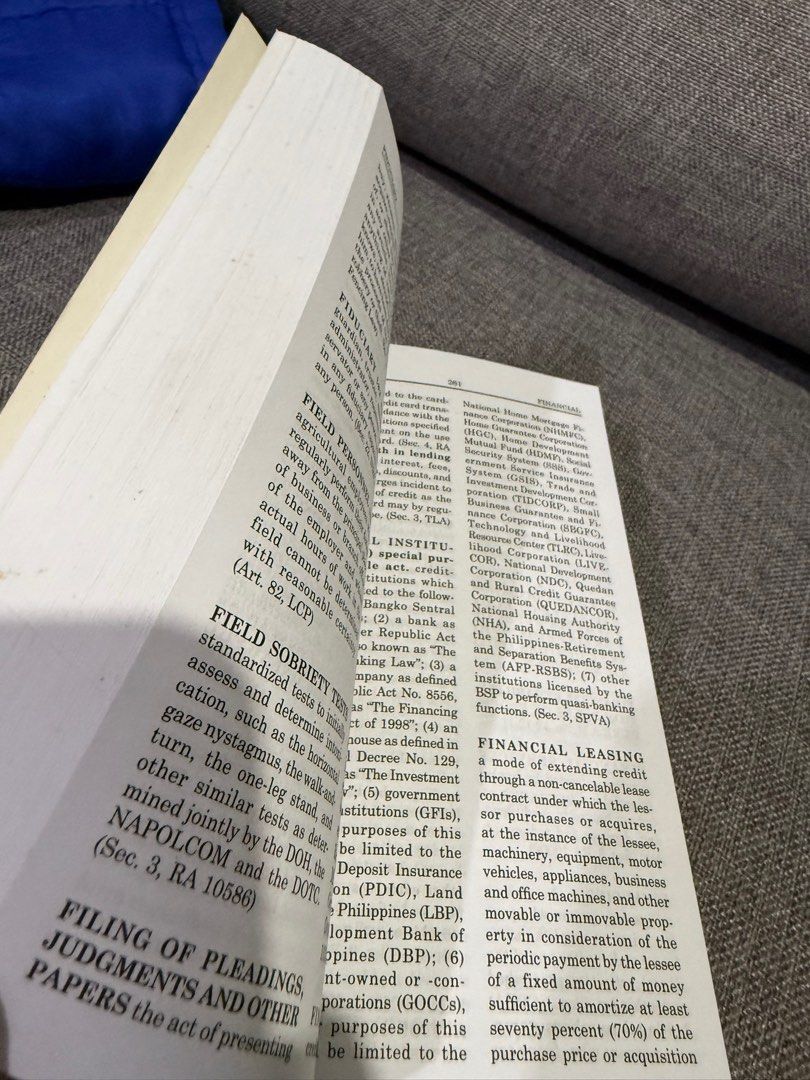 Law Dictionary (Category: Textbooks) located in Quezon City. Submitted by gritxfaith (Listing ID 1398467065, Image 2). Description: Bought for P695 from Rex Book Store. Selling it for 550..
