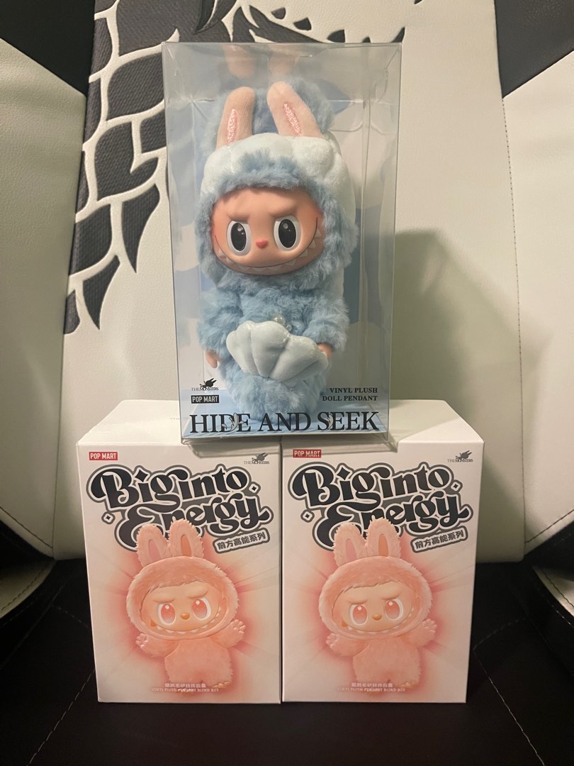 Merbubu Hide and Seek labubu Pwp Bundle, Hobbies & Toys, Toys & Games ...