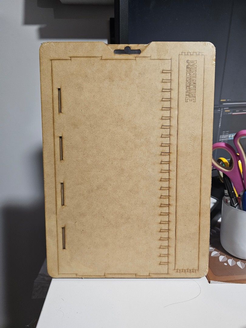 Runner/Sprue Rack Holder for Gunpla/Minis (Category: Gundam Model Kits) located in Singapore. Submitted by lyroia (Listing ID 1398479690, Image 2). Description: Unopened Sprue Rack from Miniature Scenery(Australian Brand) to separate runners for kits like Warhammer, Gunpla. I just never had the space for it and didn't open it in the end. Delivery cost covered by buyer. Meet-up possible at seller's convenience, location can be discussed based on m