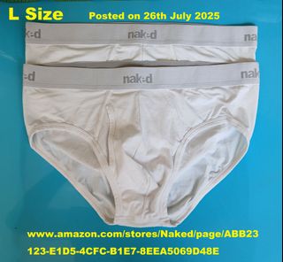 Naked 男裝三角內褲兩條 64194032038403110