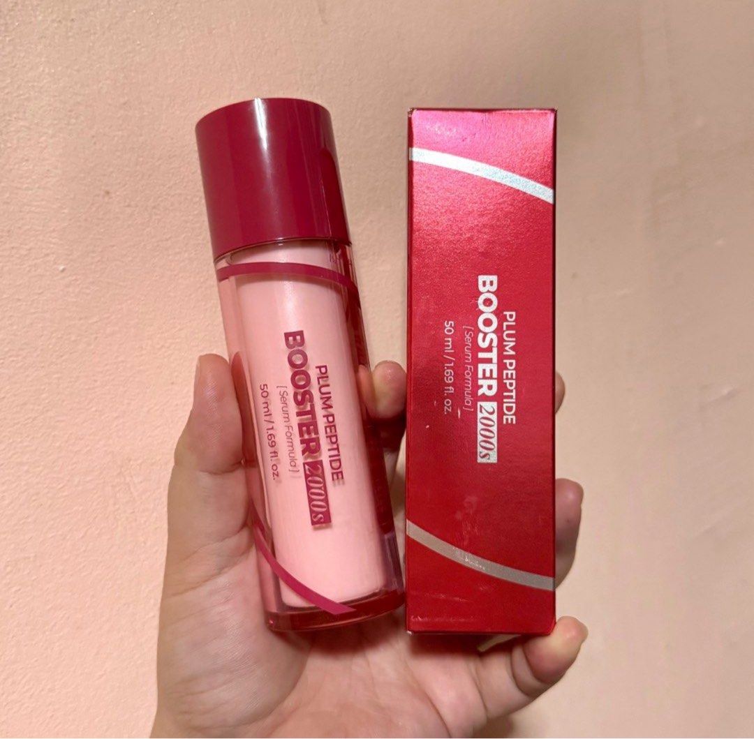 Isntree Plum Peptide Booster 2000s Serum (Category: Face Care) located in Taguig. Submitted by cris_021 (Listing ID 1398474916, Image 1). Description: New - 400 Used once - 380 Location taguig.