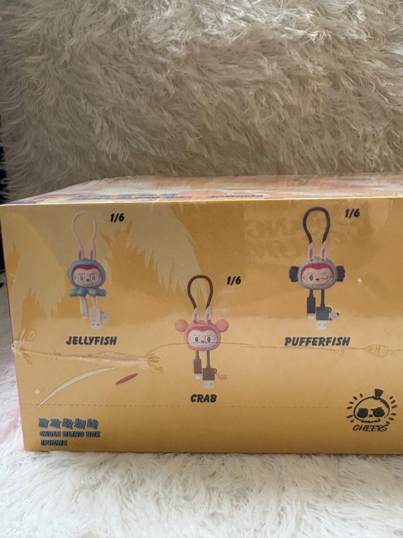 POP MART DRUNK IN SEA CABLE BLIND BOX – IPHONE (Category: Designer & Blind Box Toys) located in Imus. Submitted by dumpitlikeaqueen (Listing ID 1398397114, Image 3). Description: • Selling per piece (6 pieces on hand) • If the whole box is still not opened yet, can sell the whole box for 4,500php • Bought in Australia.