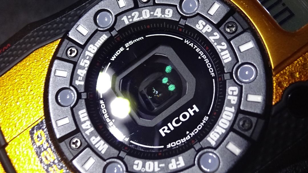 RICOH WG-5 GPS digital camera Japan (Category: Cameras) located in Paranaque City. Submitted by kutoi.ancheta (Listing ID 1398494982, Image 3). Description: RICOH WG-5 GPS digital camera Japan ₱11999 The Ricoh WG-5 GPS is a rugged, adventure-ready compact digital camera released in 2015. It is built to be waterproof, shockproof, crushproof, and freezeproof, making it suitable for use in harsh outdoor conditions. The camera features a 16-megapixel