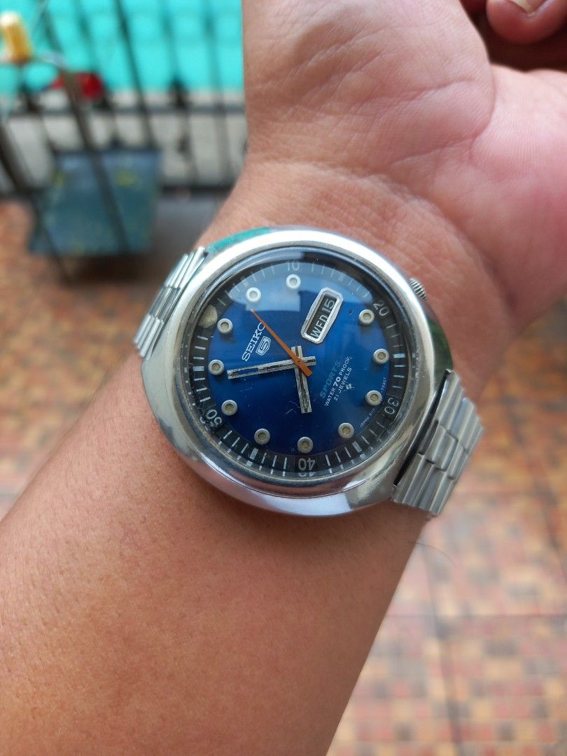 Seiko Sports Sushi Roll 6119-7163 Water 70 Proof, Fesyen Pria