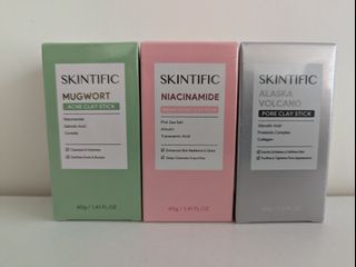 Skintific艾草/煙酰胺/火山泥 泥膜棒 40g64198185152387110